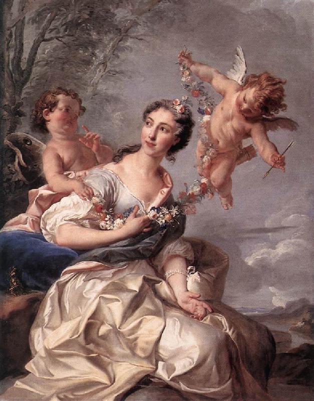 COYPEL, Noel Nicolas Madame de Bourbon-Conti  dfg oil painting picture